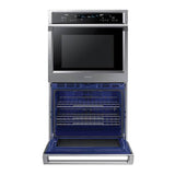 Double Oven, Steam Cooking, Dual Fan True Convection, Spotlight Lighting System, Backlit Touch Controls, Glide Rack (Upper), Wi-Fi, 5.1 cu-ft, 30''
