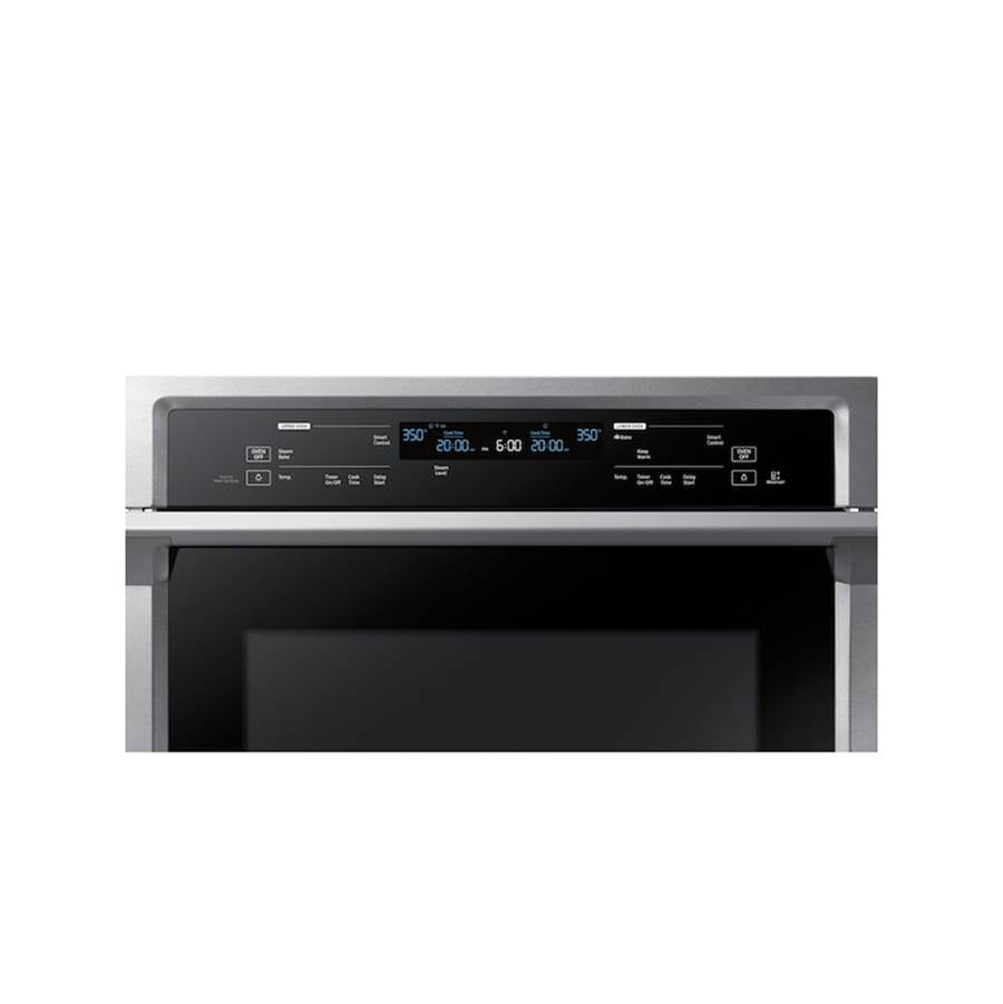 Double Oven, Steam Cooking, Dual Fan True Convection, Spotlight Lighting System, Backlit Touch Controls, Glide Rack (Upper), Wi-Fi, 5.1 cu-ft, 30''