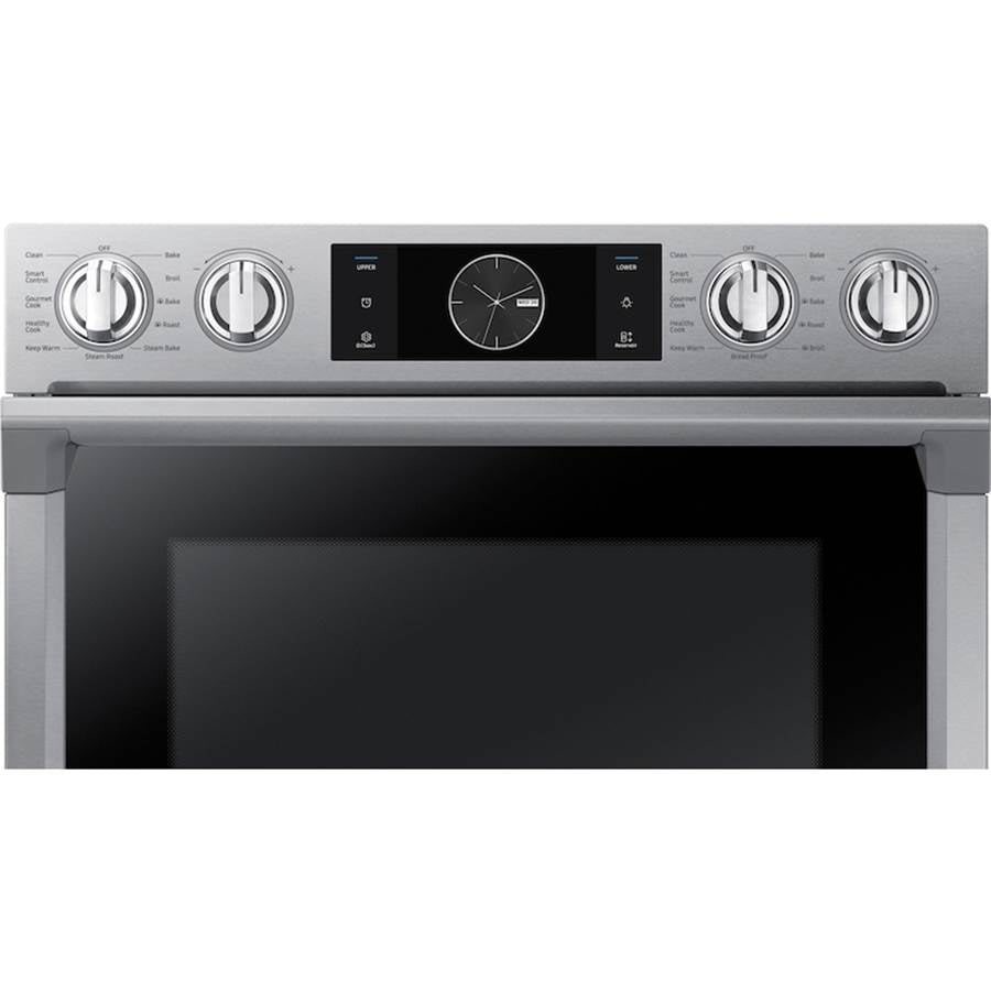 Double Oven, Flex Duo (Upper), Knob LCD Interface, Steam Cooking, Dual Fan True Convection, Glide Rack (Both), Wi-Fi, 5.1 cu-ft, 30''