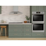 Double Oven, Flex Duo (Upper), Knob LCD Interface, Steam Cooking, Dual Fan True Convection, Glide Rack (Both), Wi-Fi, 5.1 cu-ft, 30''