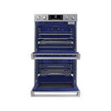 Double Oven, Flex Duo (Upper), Knob LCD Interface, Steam Cooking, Dual Fan True Convection, Glide Rack (Both), Wi-Fi, 5.1 cu-ft, 30''