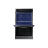 Double Oven, Thermal, Self-Clean Steam Clean, Halogen Lighting System, Glass Touch Controls, 2-Wire Racks (Upper and Lower), Wi-Fi, 5.1 cu-ft, 30''