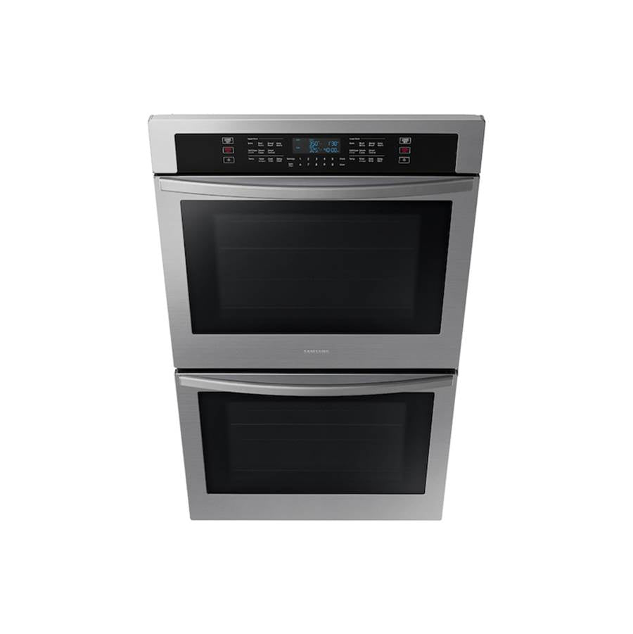 Double Oven, Thermal, Self-Clean Steam Clean, Halogen Lighting System, Glass Touch Controls, 2-Wire Racks (Upper and Lower), Wi-Fi, 5.1 cu-ft, 30''