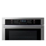 Double Oven, Thermal, Self-Clean Steam Clean, Halogen Lighting System, Glass Touch Controls, 2-Wire Racks (Upper and Lower), Wi-Fi, 5.1 cu-ft, 30''