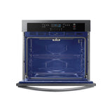 Single Oven, Thermal, Self Clean Steam Clean, Halogen Lighting System, Glass Touch Controls, 2 Wire Racks, Wi-Fi, 5.1 cu-ft, 30''