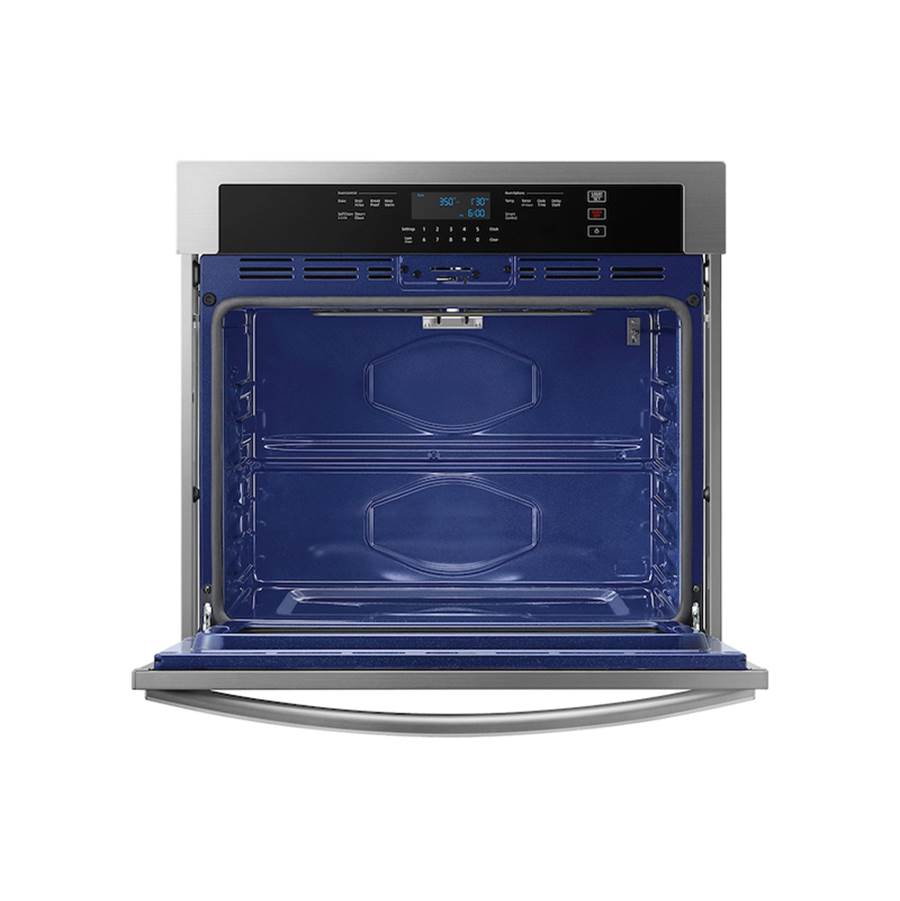 Single Oven, Thermal, Self Clean Steam Clean, Halogen Lighting System, Glass Touch Controls, 2 Wire Racks, Wi-Fi, 5.1 cu-ft, 30''