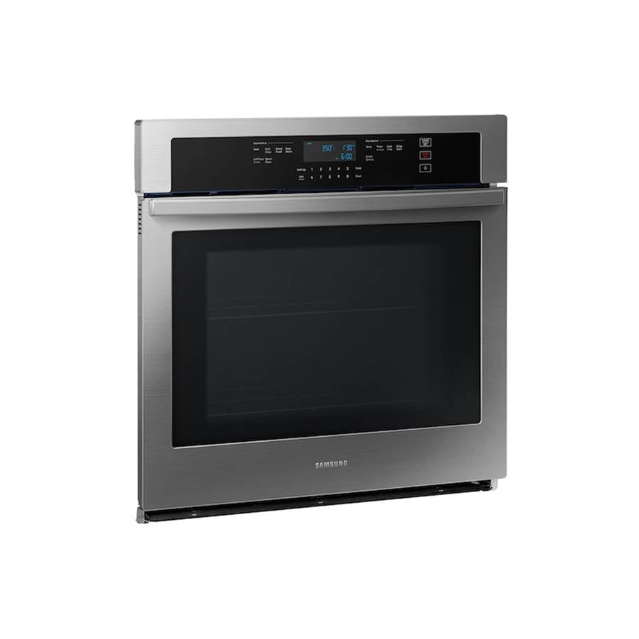 Single Oven, Thermal, Self Clean Steam Clean, Halogen Lighting System, Glass Touch Controls, 2 Wire Racks, Wi-Fi, 5.1 cu-ft, 30''