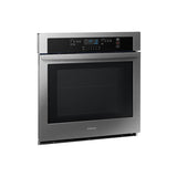 Single Oven, Thermal, Self Clean Steam Clean, Halogen Lighting System, Glass Touch Controls, 2 Wire Racks, Wi-Fi, 5.1 cu-ft, 30''