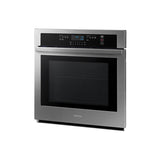 Single Oven, Thermal, Self Clean Steam Clean, Halogen Lighting System, Glass Touch Controls, 2 Wire Racks, Wi-Fi, 5.1 cu-ft, 30''