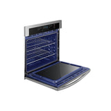 Single Oven, Thermal, Self Clean Steam Clean, Halogen Lighting System, Glass Touch Controls, 2 Wire Racks, Wi-Fi, 5.1 cu-ft, 30''