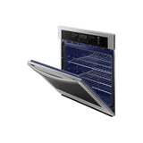 Single Oven, Thermal, Self Clean Steam Clean, Halogen Lighting System, Glass Touch Controls, 2 Wire Racks, Wi-Fi, 5.1 cu-ft, 30''