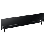 Samsung - Backguard, 4'' for 30'' Slide-In Range - Black