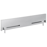 Samsung - Backguard, 4'' for 30'' Slide-In Range - Stainless Steel