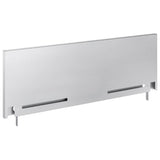 Samsung - Backguard, 9'' for 30'' Slide-In Range - Stainless Steel