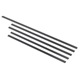 Samsung - Trim Kit for 30'' Slide-In Range, 5 Pieces - Black Stainless Steel