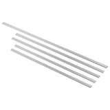 Samsung - Trim Kit for 30'' Slide-In Range, 5 Pieces - Stainless Steel
