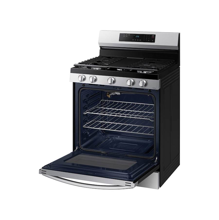 Gas Freestanding with Griddle and Self Clean, 6 cu-ft