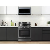 Gas Freestanding with Air Fry (Tray) and Stainless Cooktop, 6 cu-ft