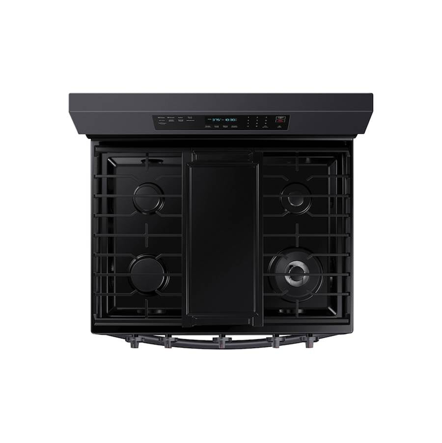 Gas Freestanding with Air Fry (Tray) and Stainless Cooktop, 6 cu-ft