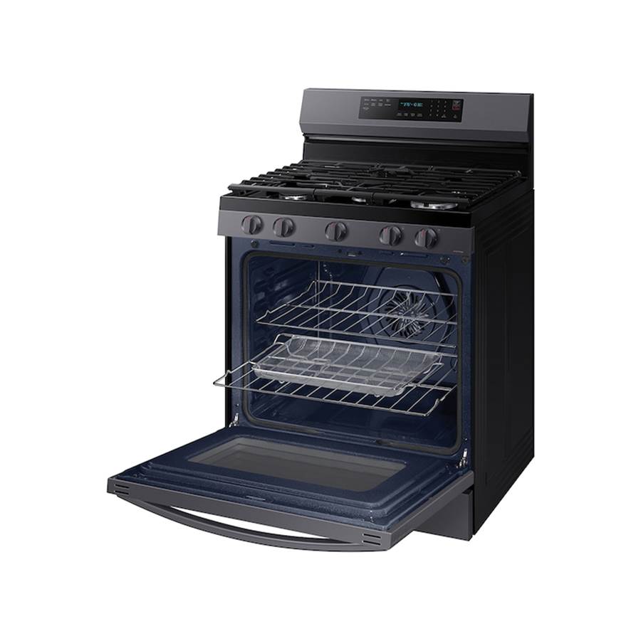 Gas Freestanding with Air Fry (Tray) and Stainless Cooktop, 6 cu-ft