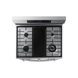 Gas Freestanding with Air Fry (Tray) and Stainless Cooktop, 6 cu-ft