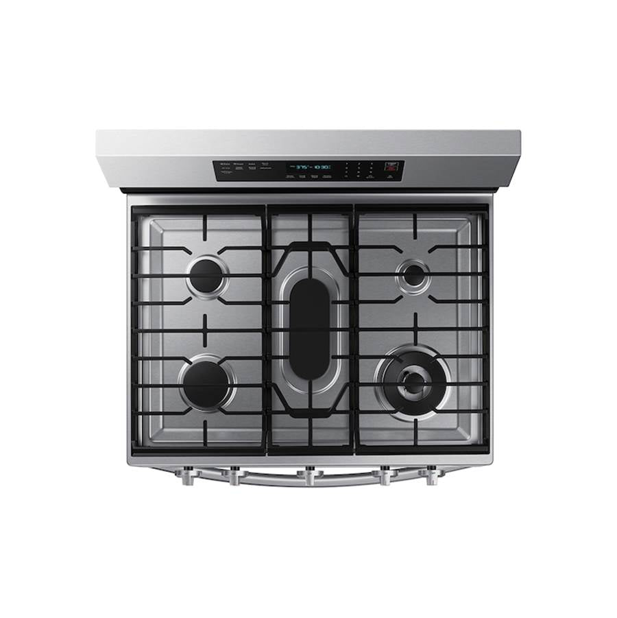 Gas Freestanding with Air Fry (Tray) and Stainless Cooktop, 6 cu-ft