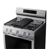 Gas Freestanding with Air Fry (Tray) and Stainless Cooktop, 6 cu-ft
