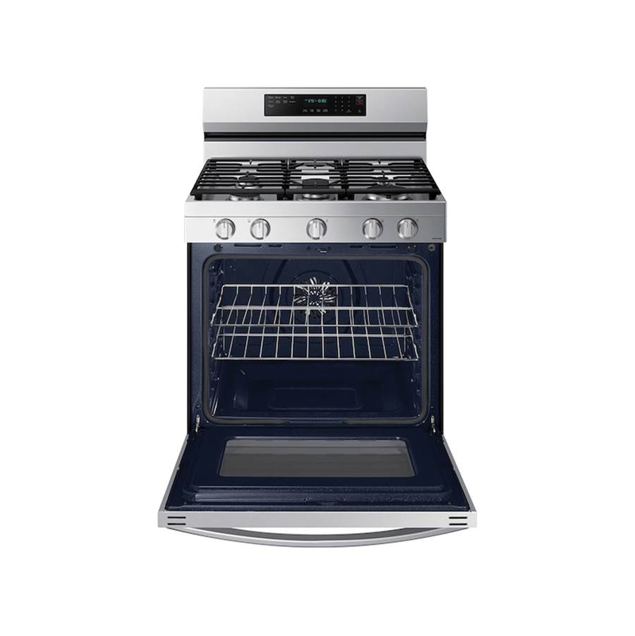 Gas Freestanding with Air Fry (Tray) and Stainless Cooktop, 6 cu-ft
