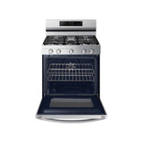 Gas Freestanding with Air Fry (Tray) and Stainless Cooktop, 6 cu-ft