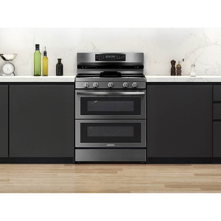 Gas Freestanding with Flex Duo and Air Fry (Tray), 6 cu-ft