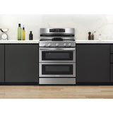 Gas Freestanding with Flex Duo and Air Fry (Tray), 6 cu-ft