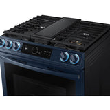 Gas Slide-In with Smart Dial and Air Fry, Bespoke, 6 cu-ft