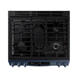Gas Slide-In with Smart Dial and Air Fry, Bespoke, 6 cu-ft