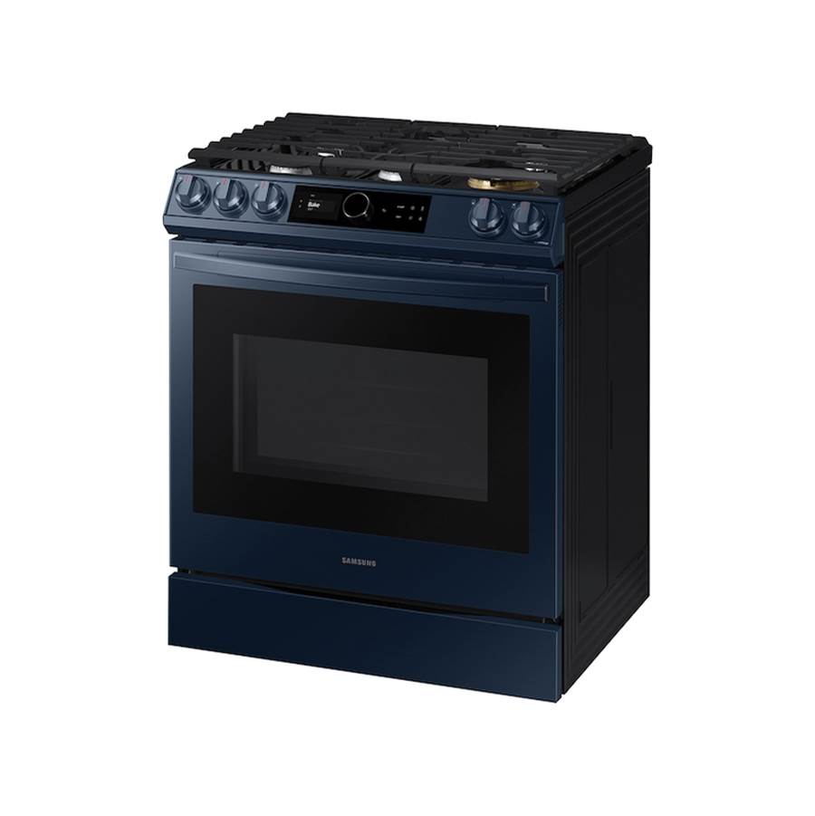 Gas Slide-In with Smart Dial and Air Fry, Bespoke, 6 cu-ft