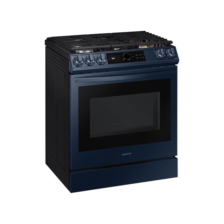 Gas Slide-In with Smart Dial and Air Fry, Bespoke, 6 cu-ft