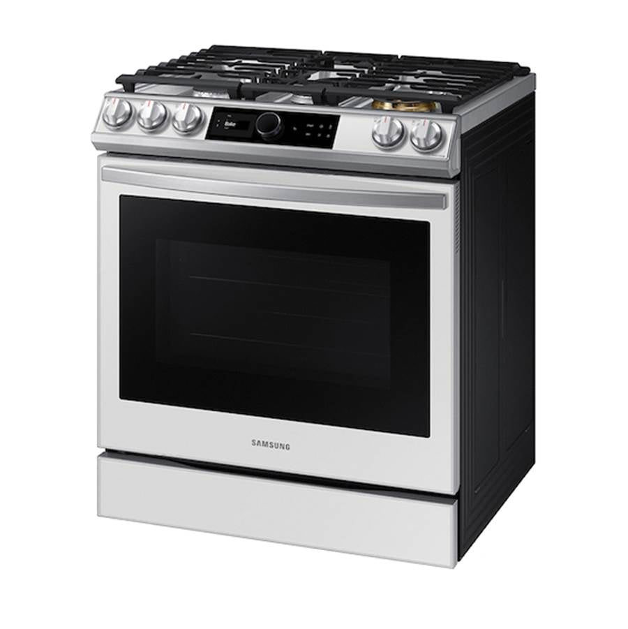 Gas Slide-In with Smart Dial and Air Fry, Bespoke, 6 cu-ft