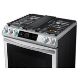 Gas Slide-In with Smart Dial and Air Fry, Bespoke, 6 cu-ft