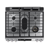 Gas Slide-In with Smart Dial and Air Fry, Bespoke, 6 cu-ft