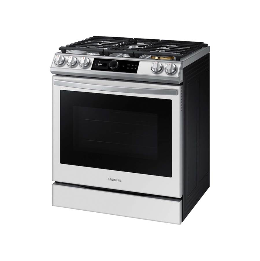 Gas Slide-In with Smart Dial and Air Fry, Bespoke, 6 cu-ft