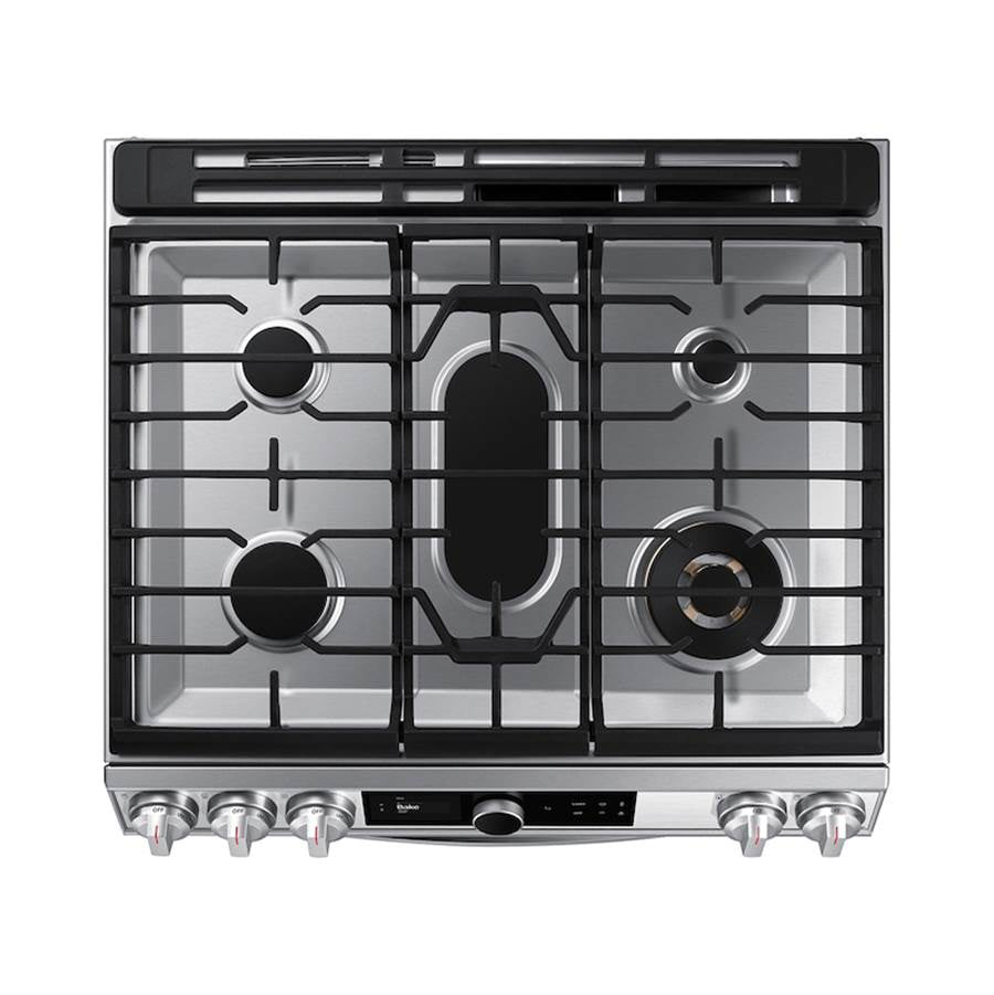 Gas Slide-In with Smart Dial and Air Fry, 6 cu-ft