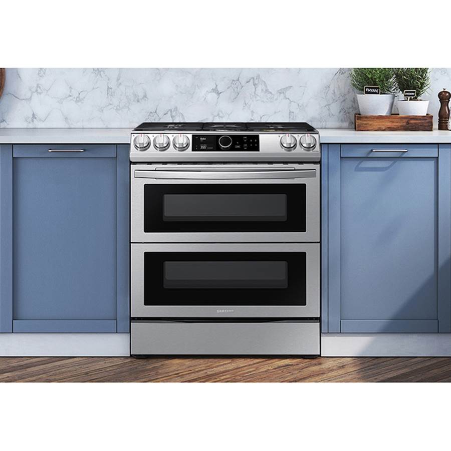 Gas Slide-In with Flex Duo, Smart Dial and Air Fry, 6 cu-ft
