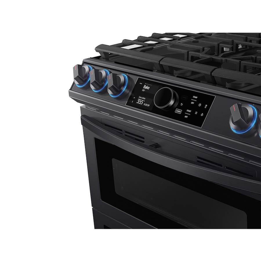 Dual Fuel Slide-In with Flex Duo, Smart Dial and Air Fry, 6 cu-ft