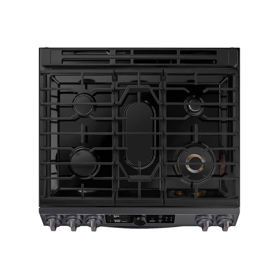 Dual Fuel Slide-In with Flex Duo, Smart Dial and Air Fry, 6 cu-ft