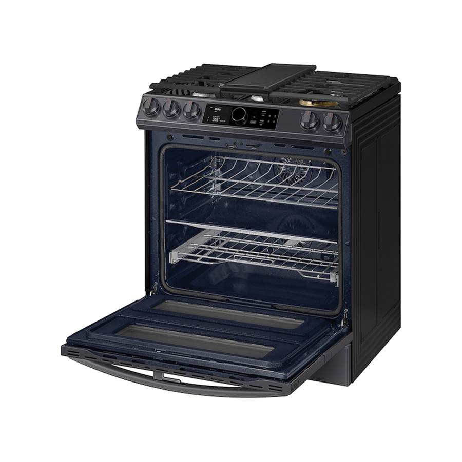 Dual Fuel Slide-In with Flex Duo, Smart Dial and Air Fry, 6 cu-ft