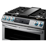 Dual Fuel Slide-In with Flex Duo, Smart Dial and Air Fry, 6 cu-ft