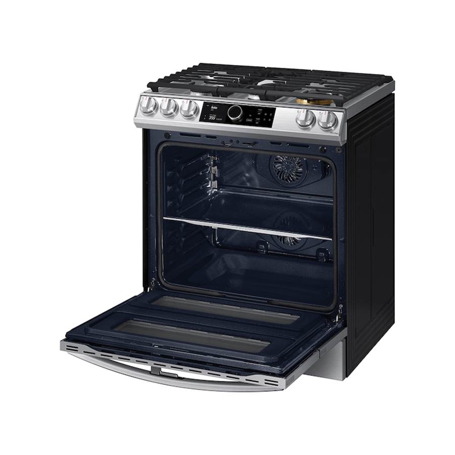 Dual Fuel Slide-In with Flex Duo, Smart Dial and Air Fry, 6 cu-ft
