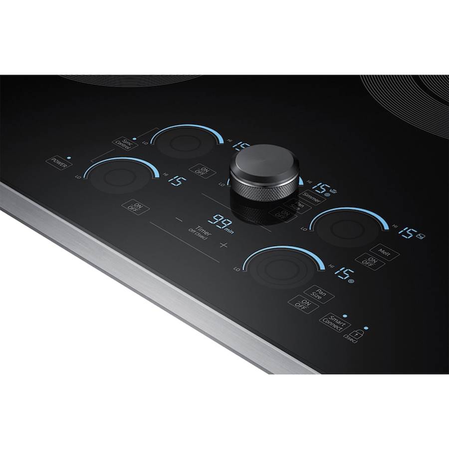 5 Elements, Magnetic Knob, Tap Touch, 30'', 1''-6'', 9'' Rapid Boil, 1''-8'', 5'', 2''-7'' Sync Elements, 1''-6'', Hood Connectivity, Wi-Fi