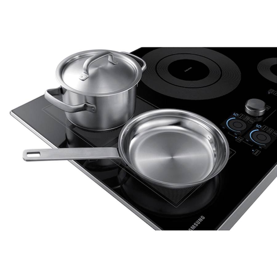 Induction Cooktop, Flex Zone, 30'', 1''-7'', 11'' Dual (4800K Boost), 1''-6'' (1800K Boost), Virtual Flame, Magnetic Knob, Tap Touch, Wi-Fi