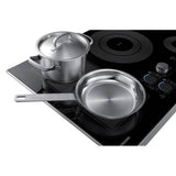 Induction Cooktop, Flex Zone, 30'', 1''-7'', 11'' Dual (4800K Boost), 1''-6'' (1800K Boost), Virtual Flame, Magnetic Knob, Tap Touch, Wi-Fi