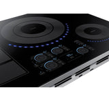 Induction Cooktop, Flex Zone, 30'', 1''-7'', 11'' Dual (4800K Boost), 1''-6'' (1800K Boost), Virtual Flame, Magnetic Knob, Tap Touch, Wi-Fi